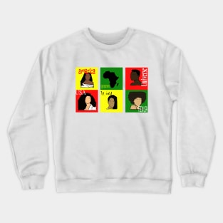 Pageant Queens, Black History Month Design Crewneck Sweatshirt